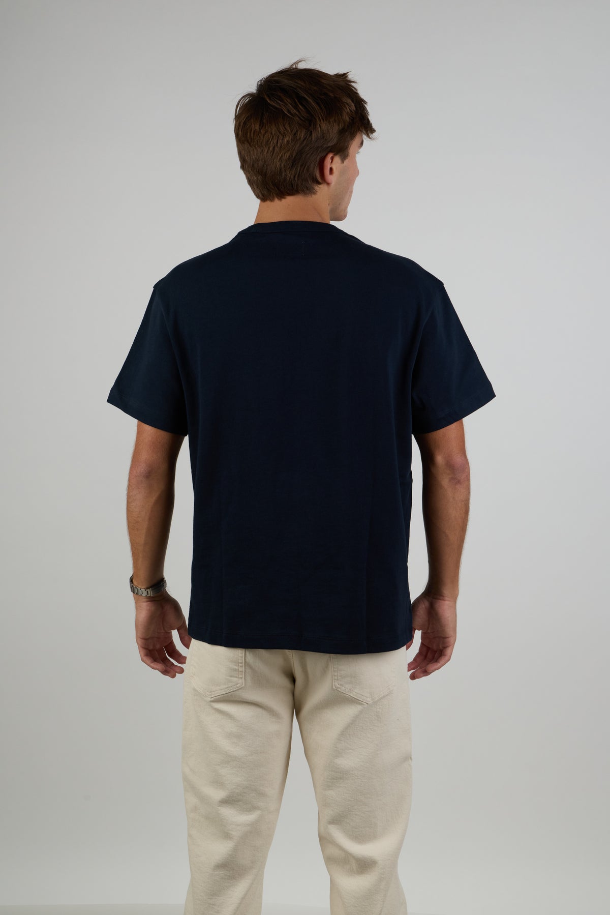 Heavyweight Organic Cotton T-Shirt - Navy