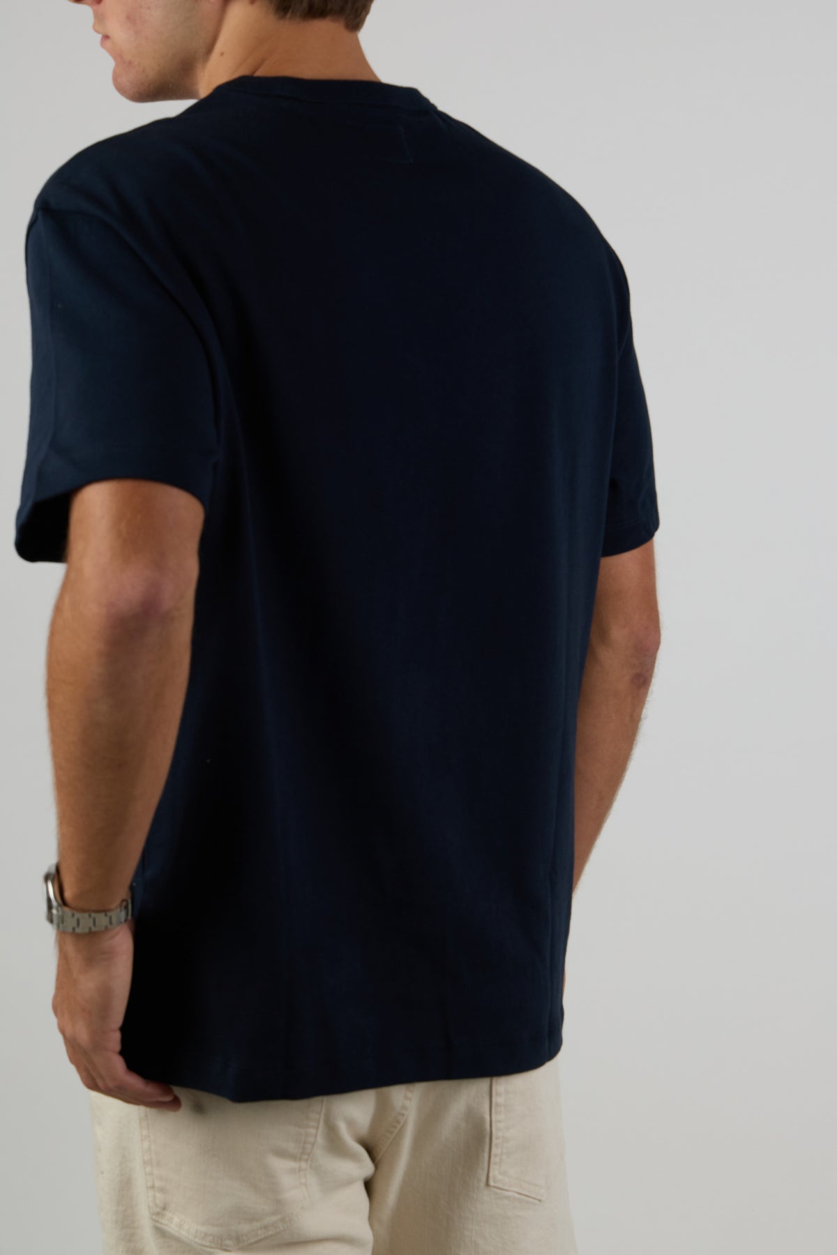 Heavyweight Organic Cotton T-Shirt - Navy