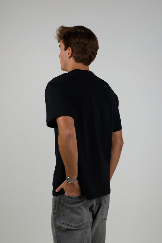 Heavyweight Organic Cotton T-Shirt - Black