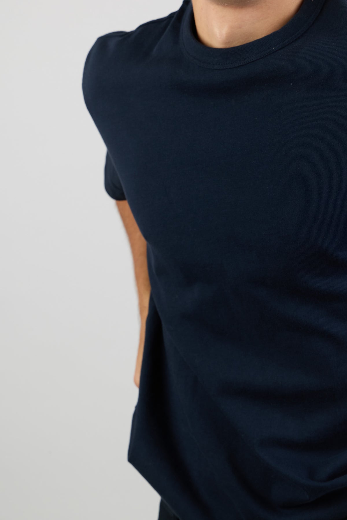 Heavyweight Organic Cotton T-Shirt - Navy